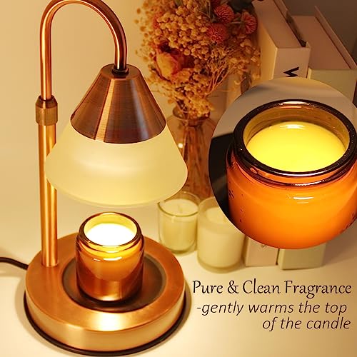 Candle Warmer Lamp with Timer and Dimmer, Electric Candle Melter for Jar Candles R3659