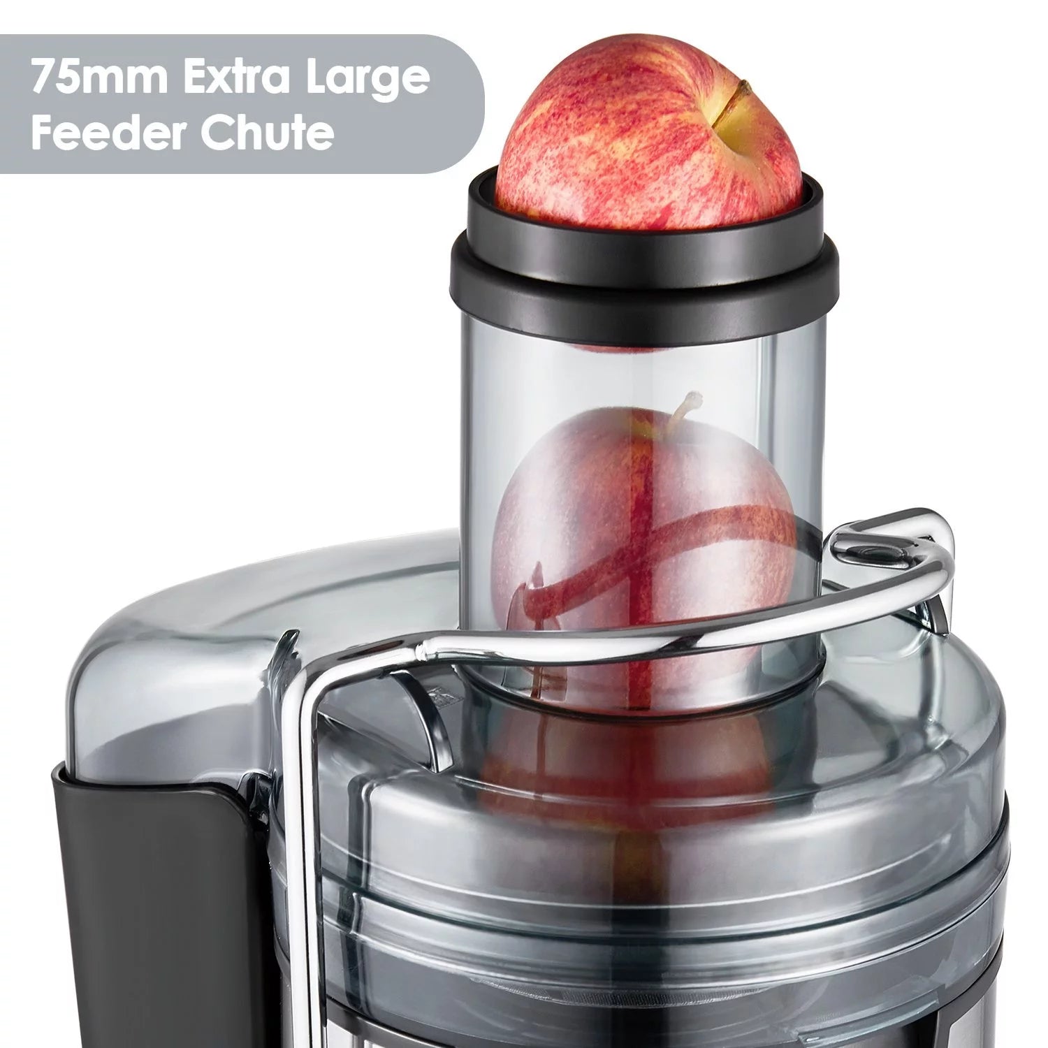 Wide Mouth Juice Extractor 800 Watt Centrifugal Juicer Machine with 2 Speed Setting M908