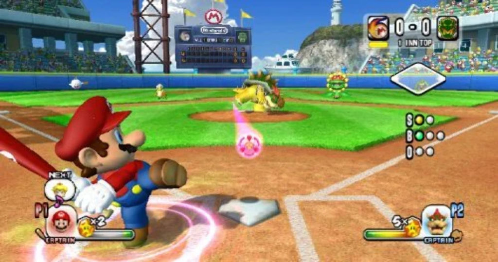 Wii Mario Baseball Game M585587