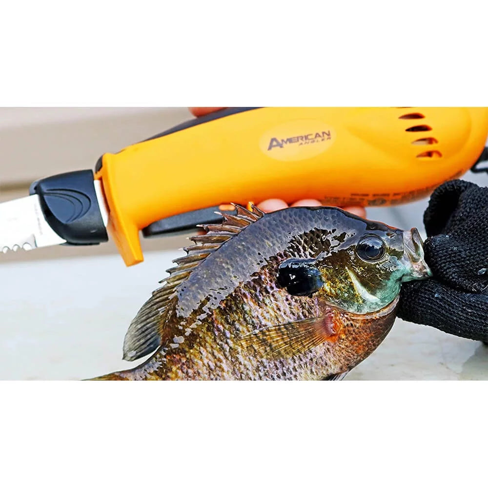 Electric Fillet Knife with Glove and 5 Blades Y46339