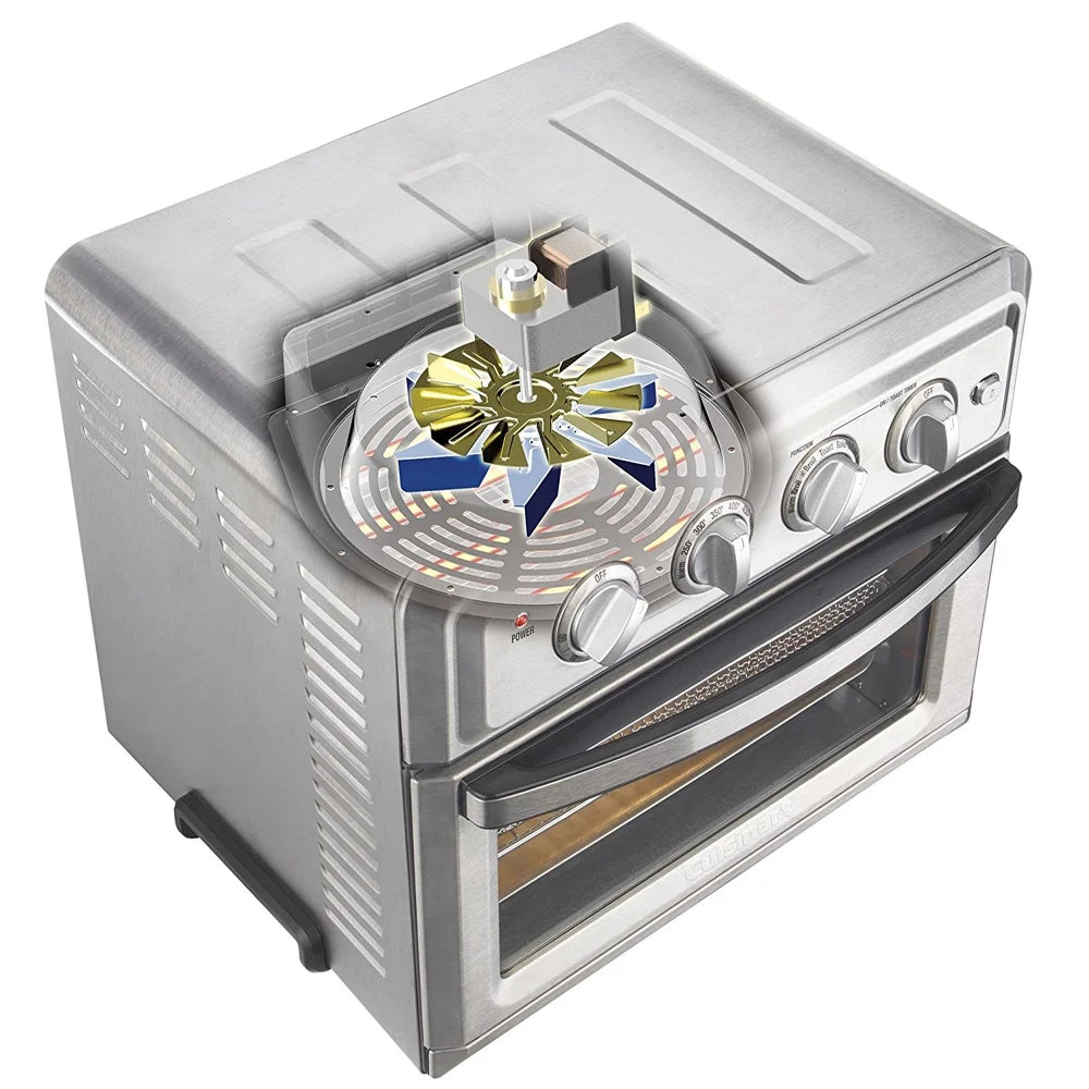 Convection Toaster Oven Air Fryer with Light, Silver V915