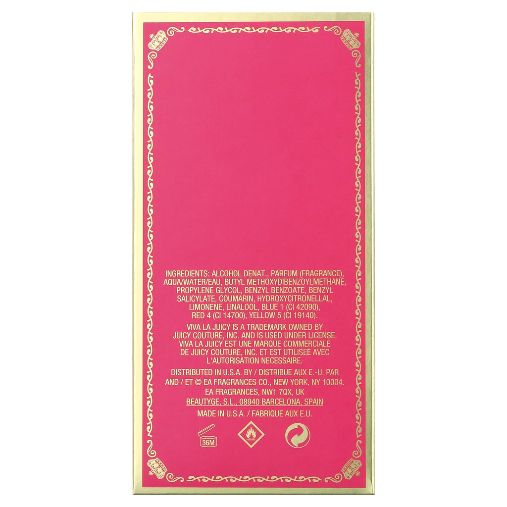 Viva La Juicy Eau de Parfum for Women, 3.4 oz C564