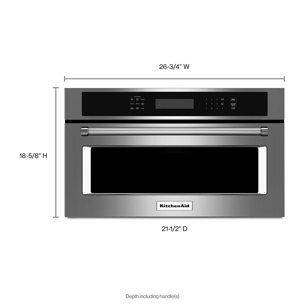 Built-In Microwave Black Stainless Steel C7376