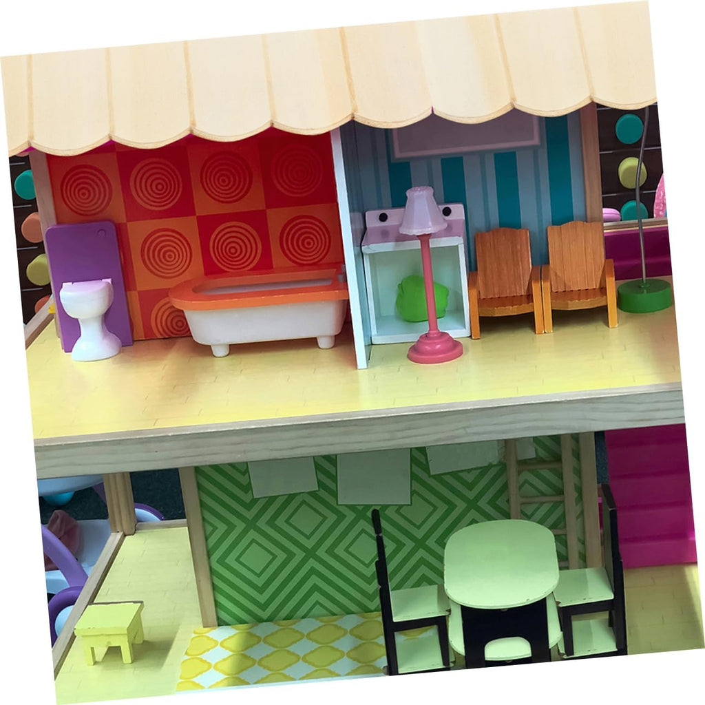 Miniature Dollhouse Roof Tiles for Pretend Play Y932196