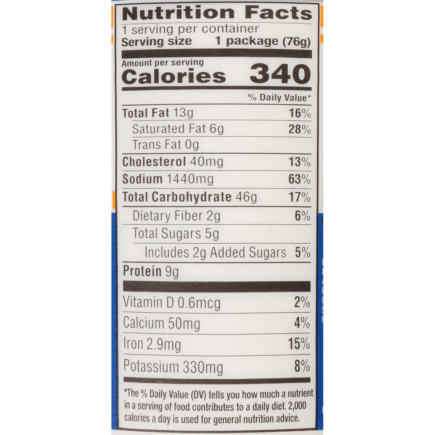 Cup Noodles Soup, Seafood Flavor, 2.68 oz, 6-Pack O810091