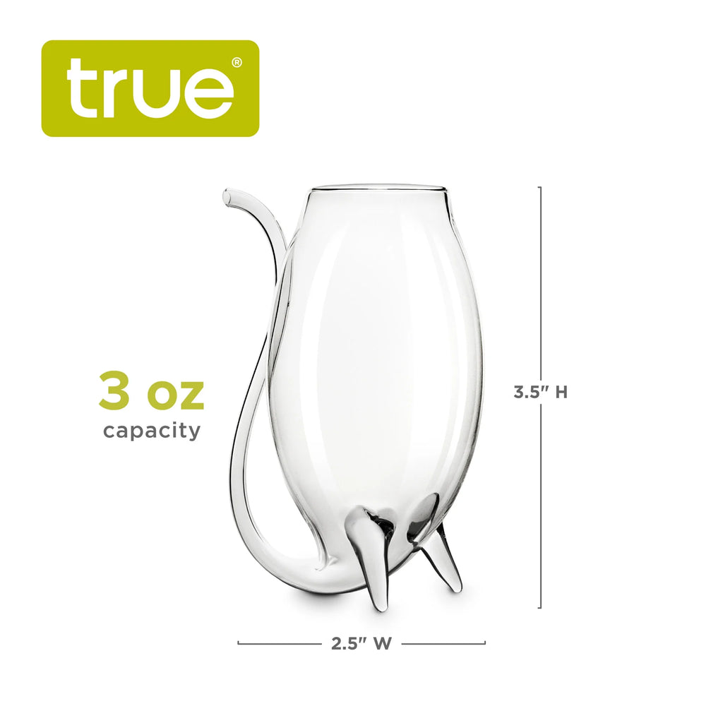 Port Wine Glasses with Sipper, Set of 4 P366