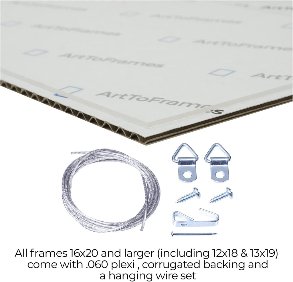 28x37 Inch Black Picture Frame with Acrylic K963591