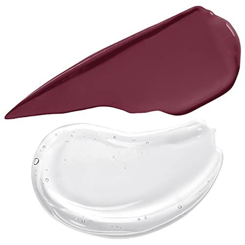 Long-Lasting Liquid Lipstick with Clear Lip Gloss - Rebel In Red A106025