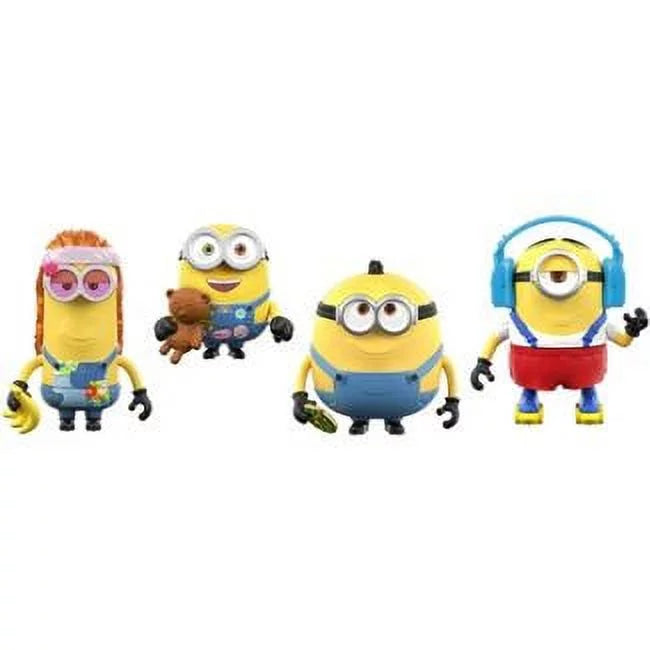 Minions on the Move Van with 4 Figures M812