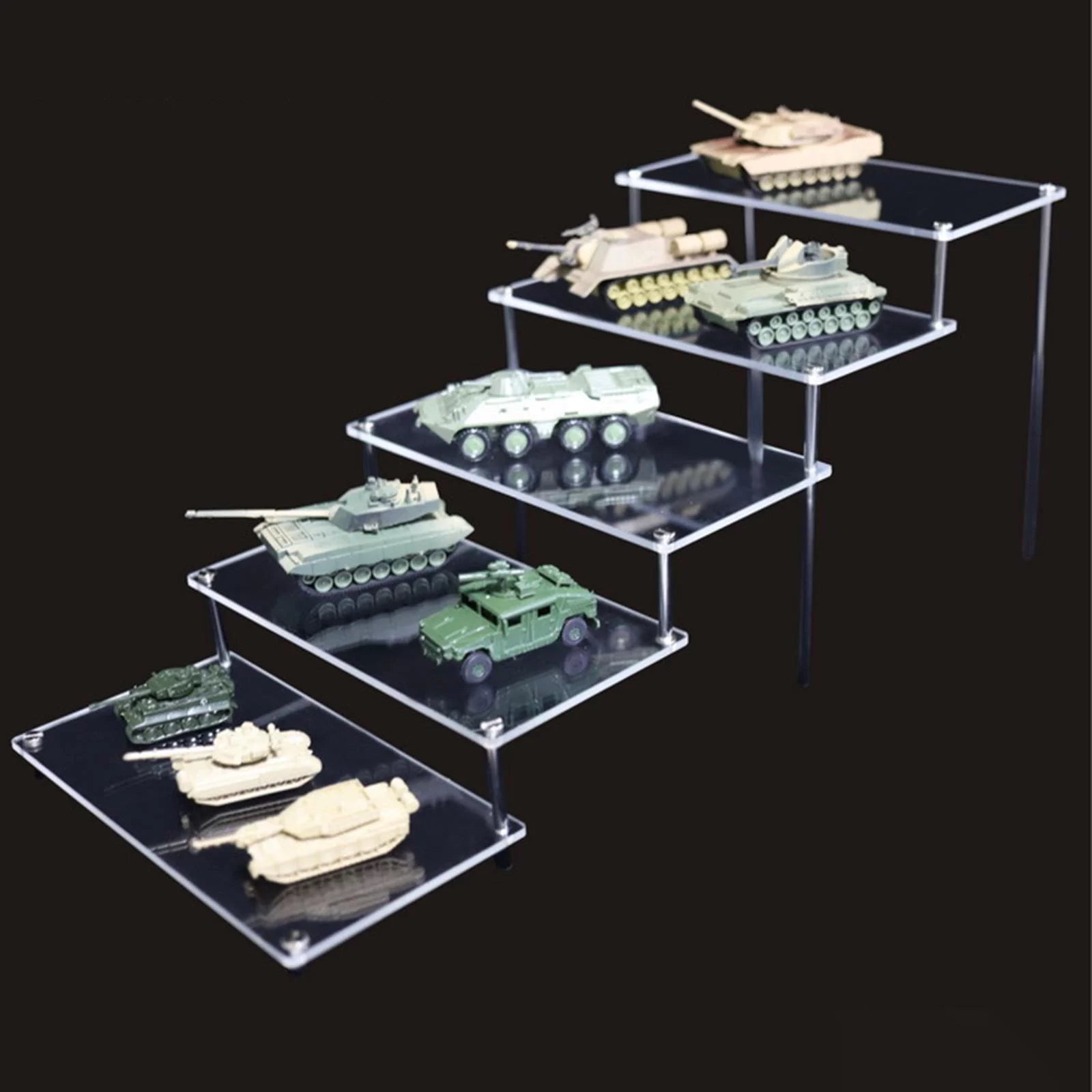 Acrylic Display Riser Shelf, 5 Tier L996768