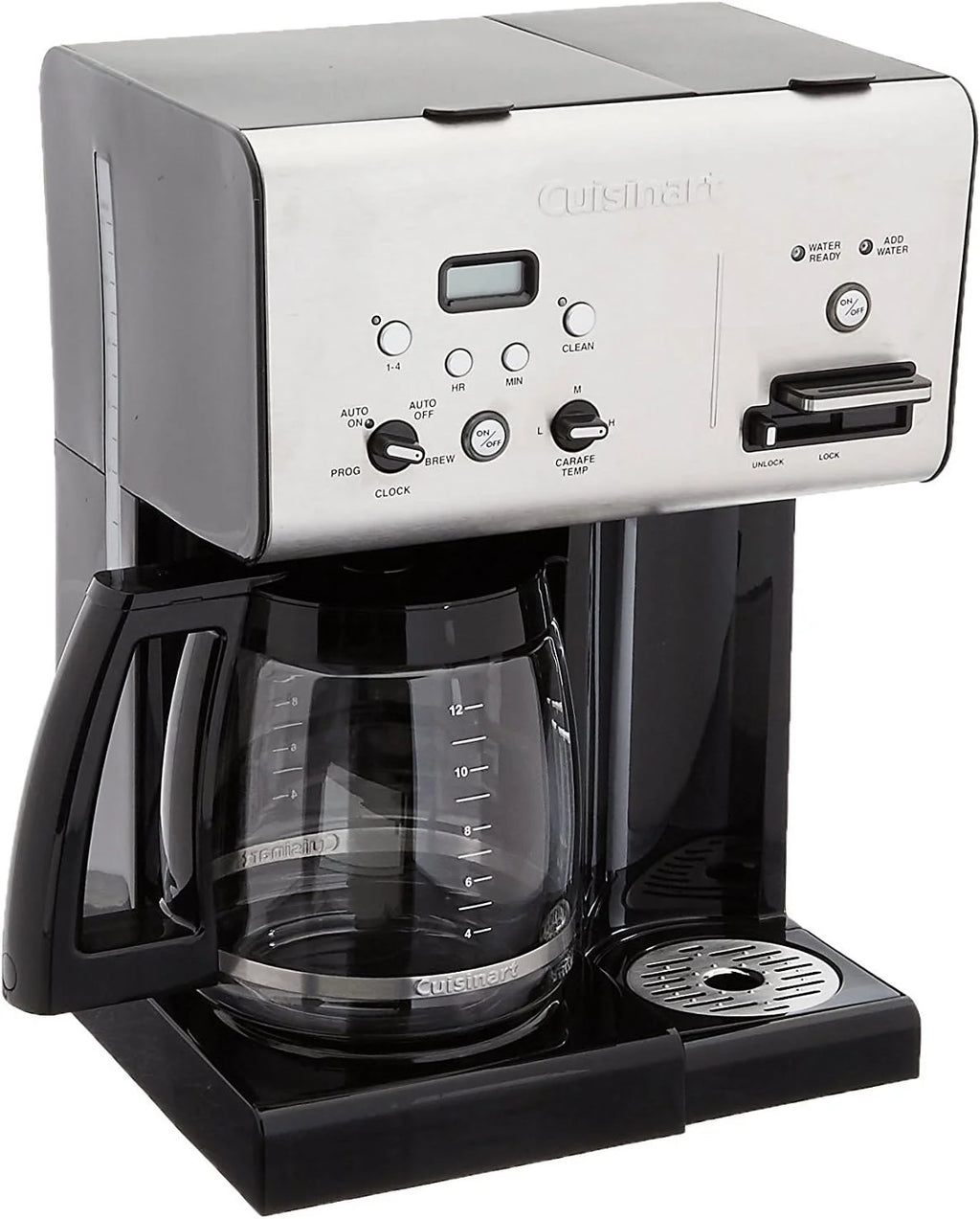 12-Cup Hot Water Coffee Maker - Black/Stainless W19544