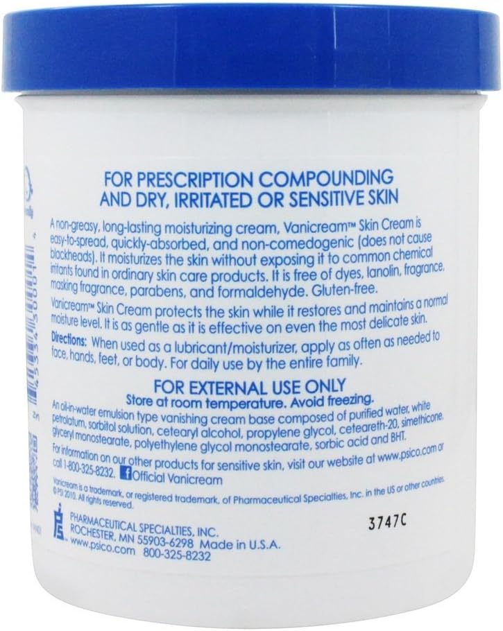 Moisturizing Skin Cream, 16 oz H156243