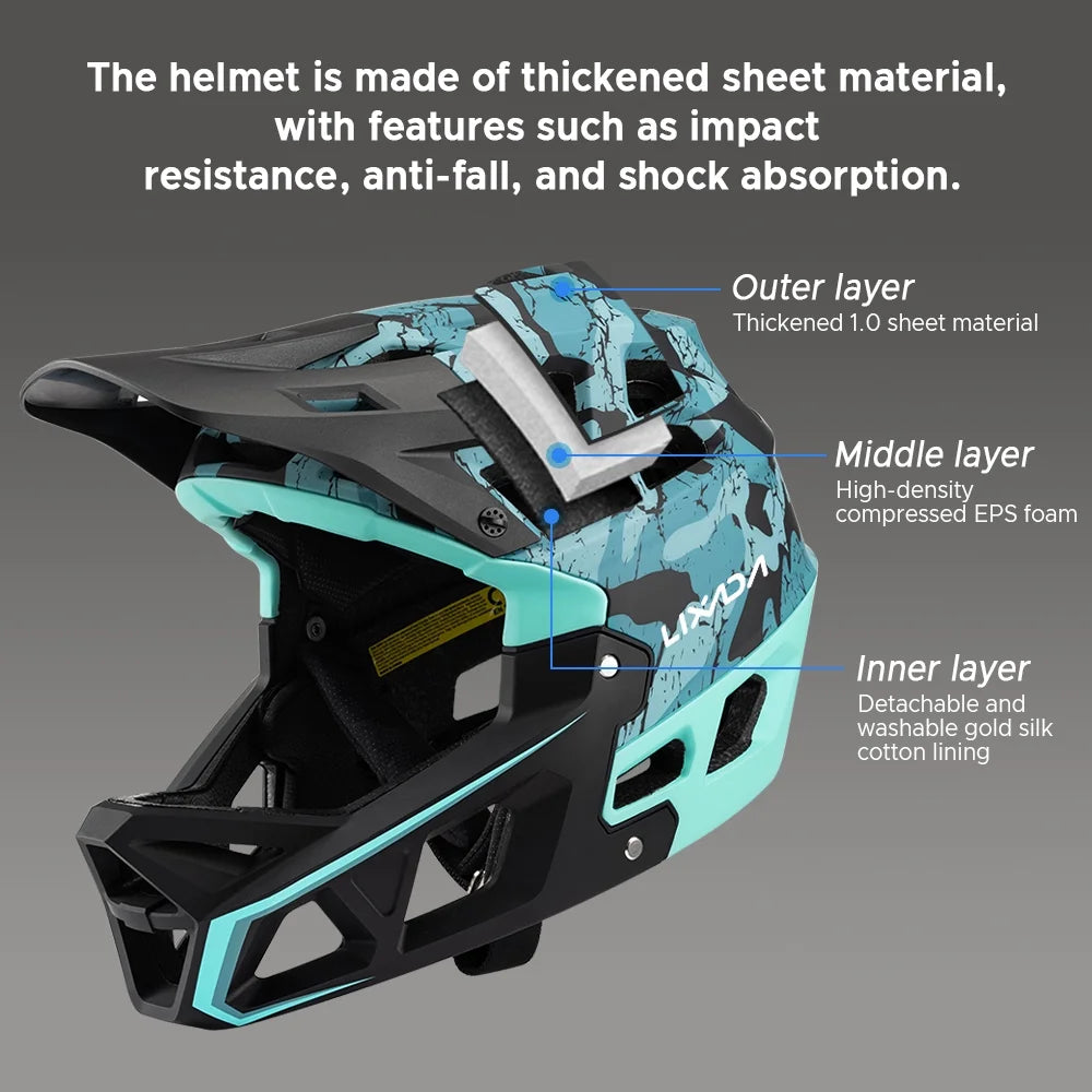 Adult Racing Downhill MTB Helmet Z36701
