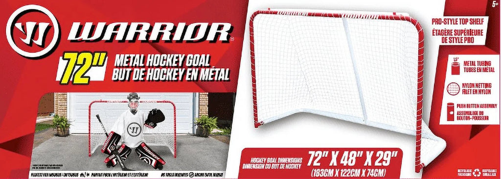 72" Metal Street Hockey Net with 1.5" Tubing W606