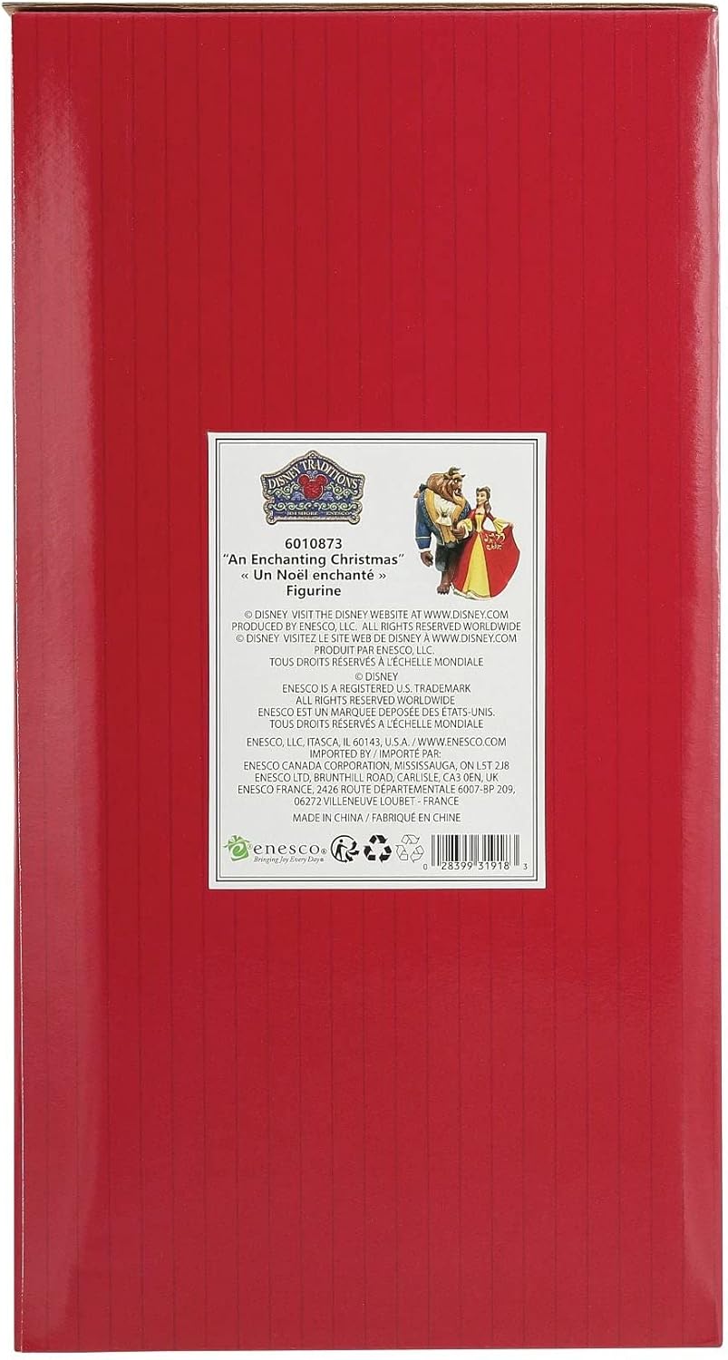 Disney Traditions Beauty and The Beast Enchanted Figurine, 9.02 Inch K564306
