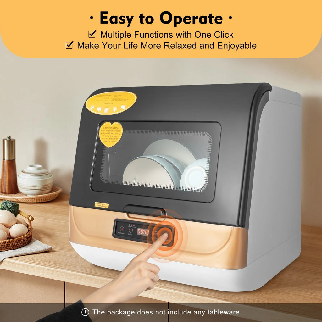 Portable Countertop Dishwasher 4 Programs Y4263