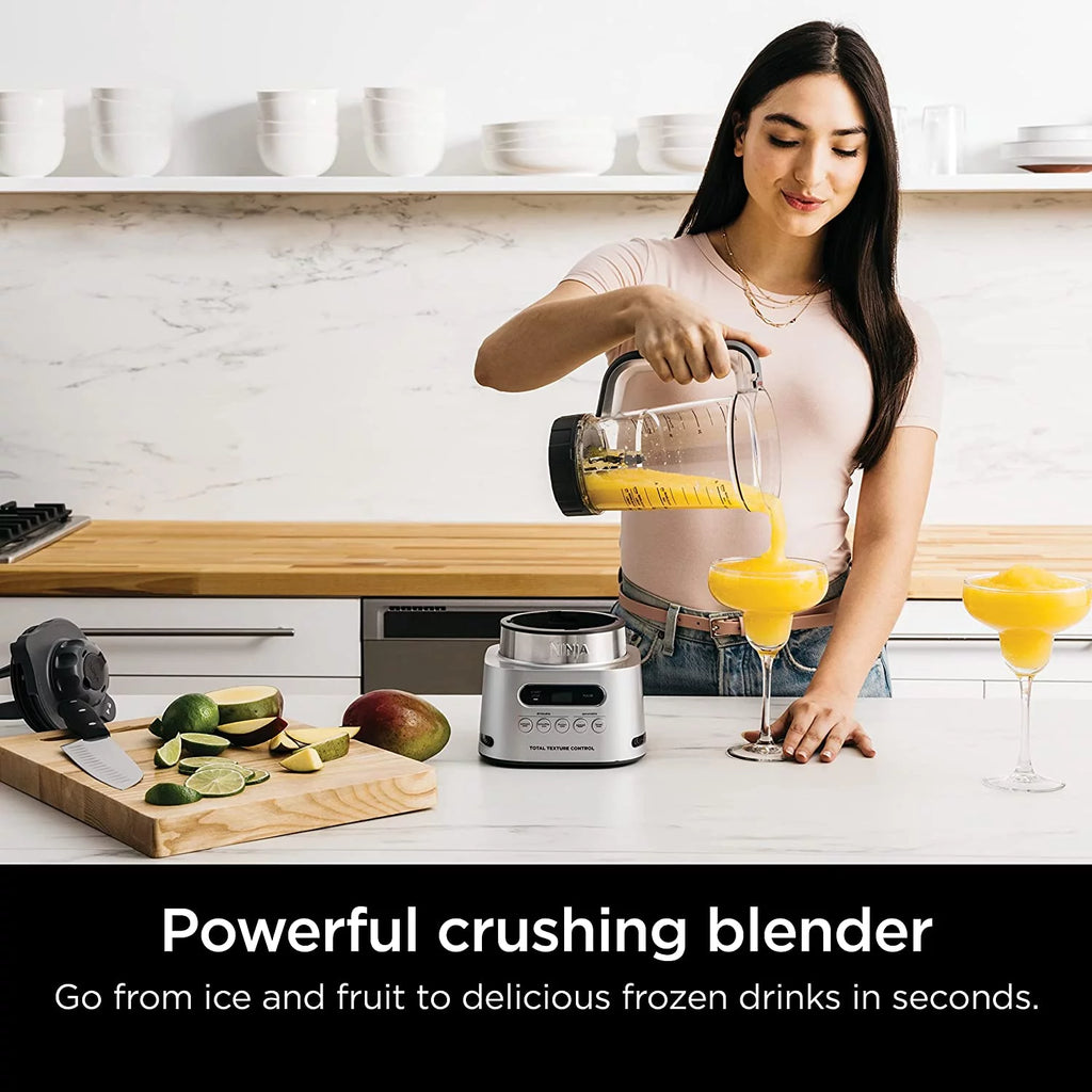 High-Speed 1600W Blender with 34-oz Pitcher and 2 To-Go Cups, Gray L730784