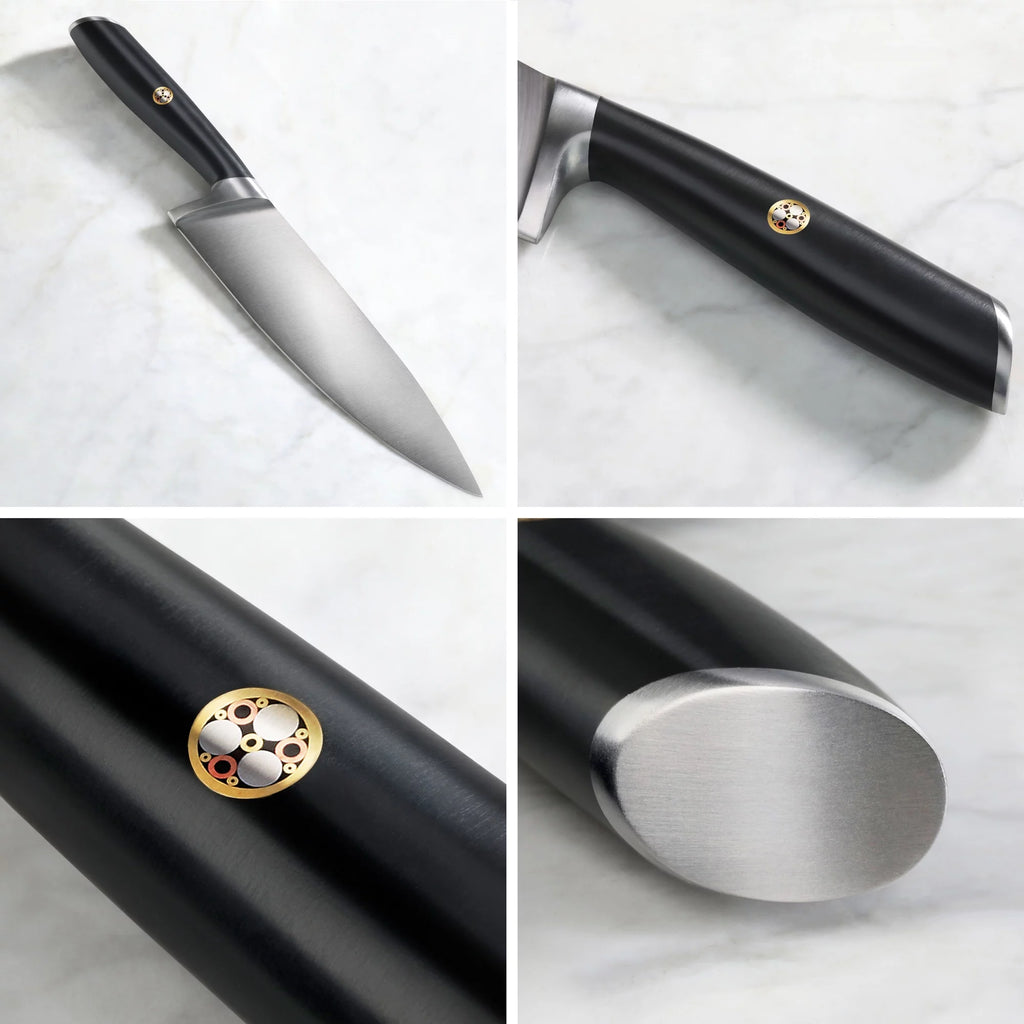 7" German Steel Santoku Knife N384