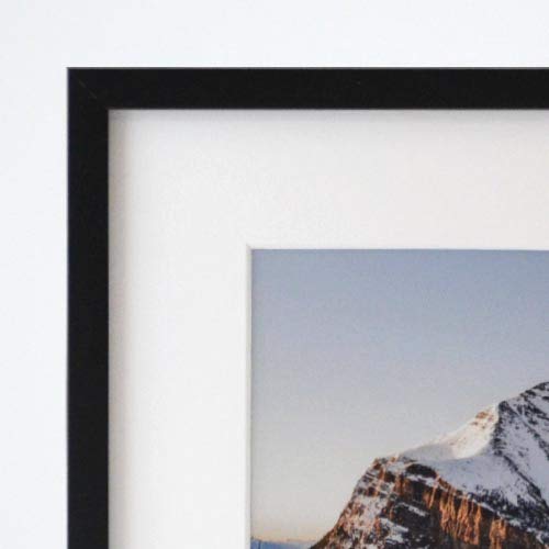 Satin Black Metal Frame 22 x 42.5 inches O627