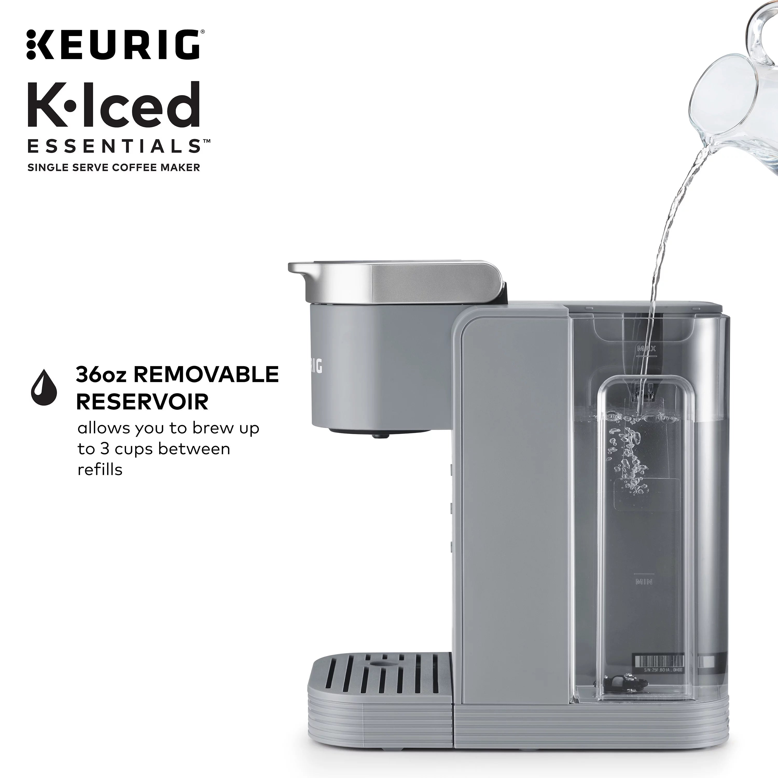 Iced and Hot Single-Serve Coffee Maker B712