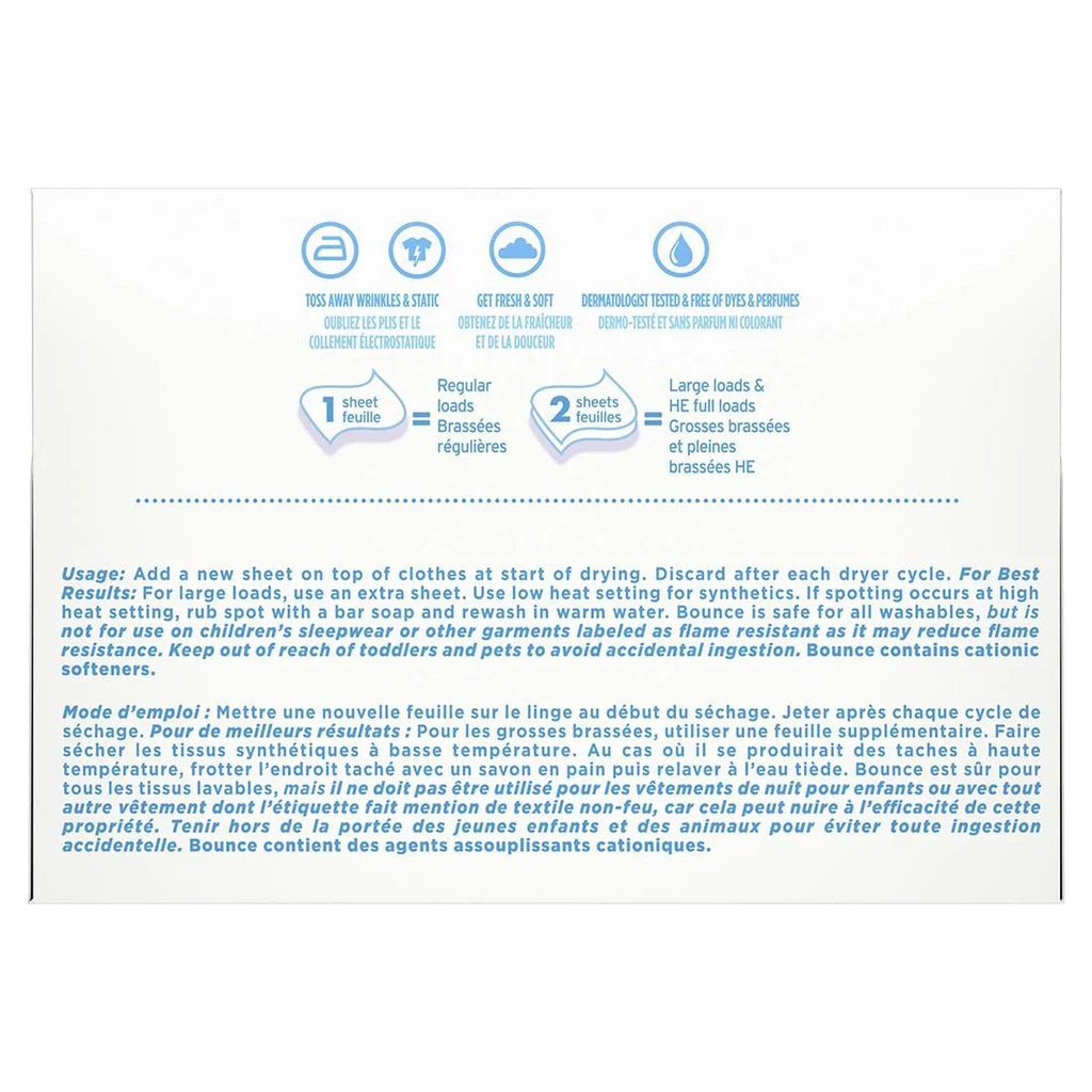 Unscented Dryer Sheets, 320 ct. P1113