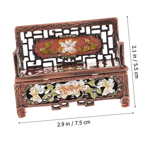3pcs Metal Ring Miniature Furniture Ornaments Desk Decorations Storage Box B211