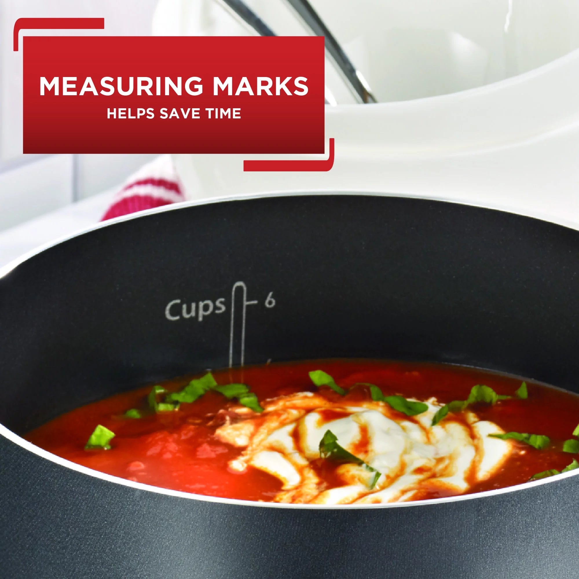 Nonstick Cookware 12 Piece Set Dishwasher Safe F322788