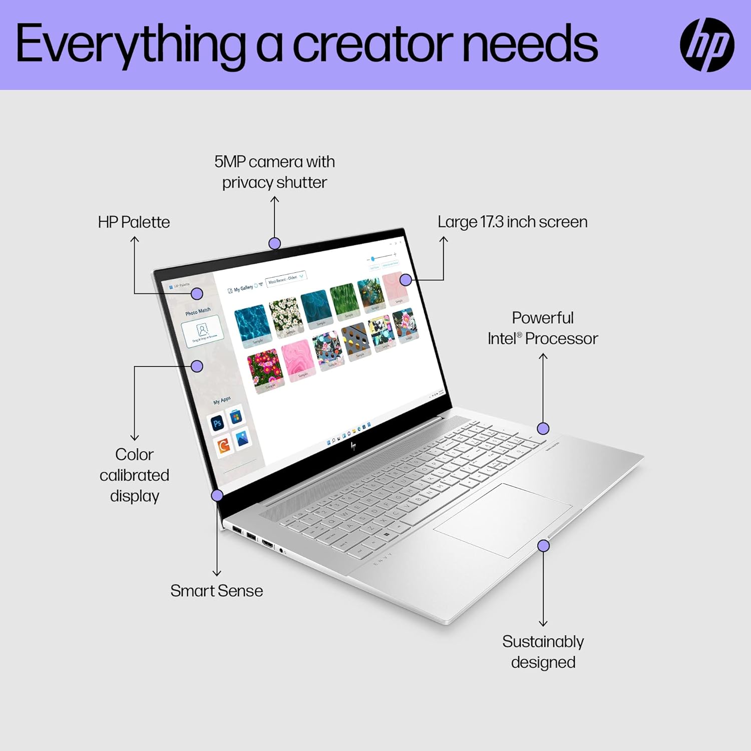 17.3" Full HD Touchscreen Laptop, Intel Core i7, 16GB RAM, 1TB SSD, Windows 11 G136
