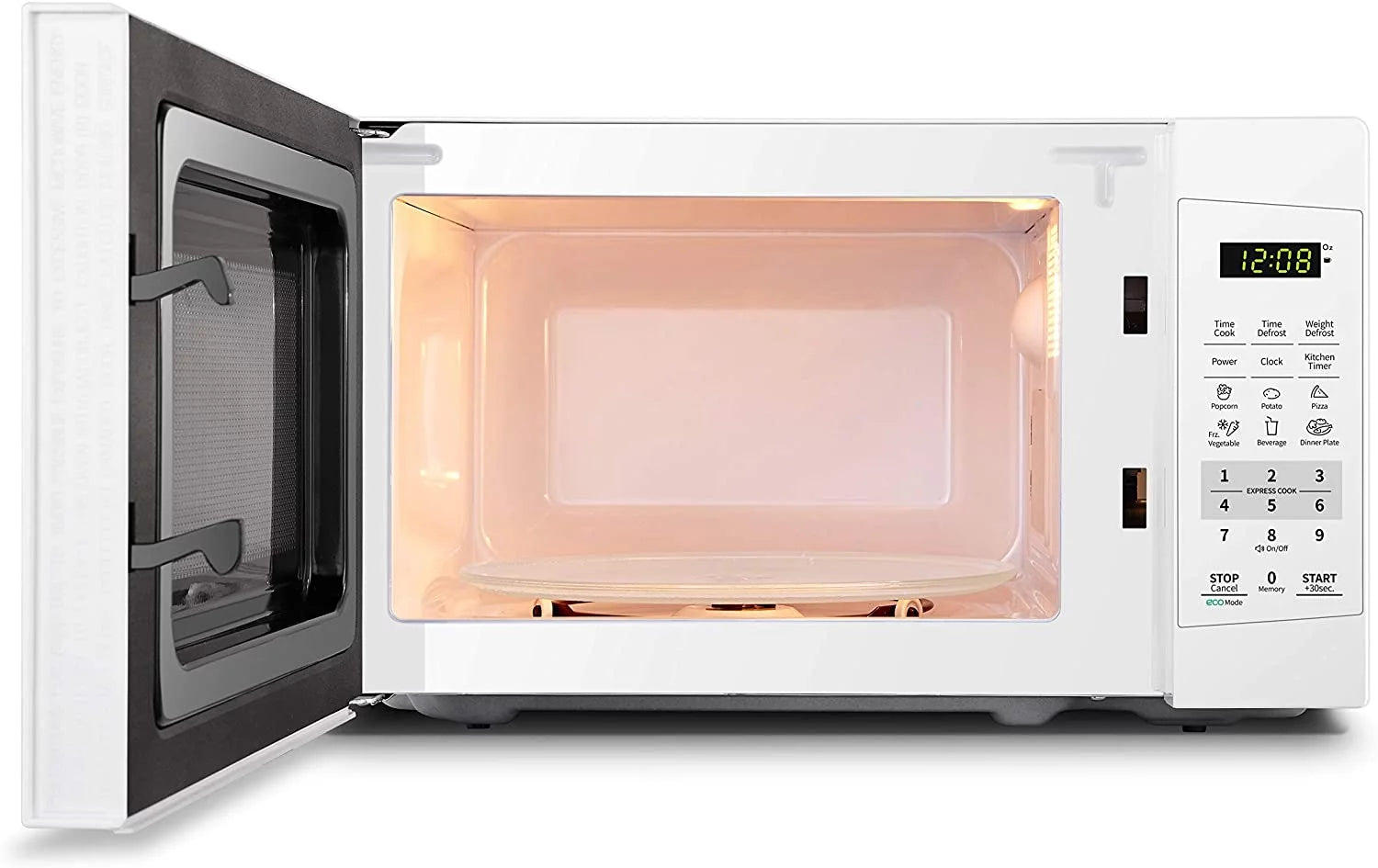 Countertop Microwave Oven with Sound On/Off and ECO Mode, 0.7 Cu Ft T21120