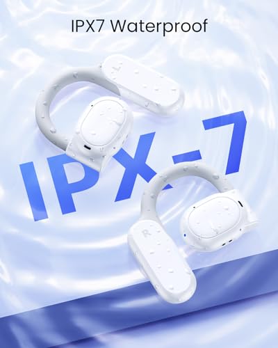 Open Ear Wireless Earbuds with Earhooks for Running Workout R640