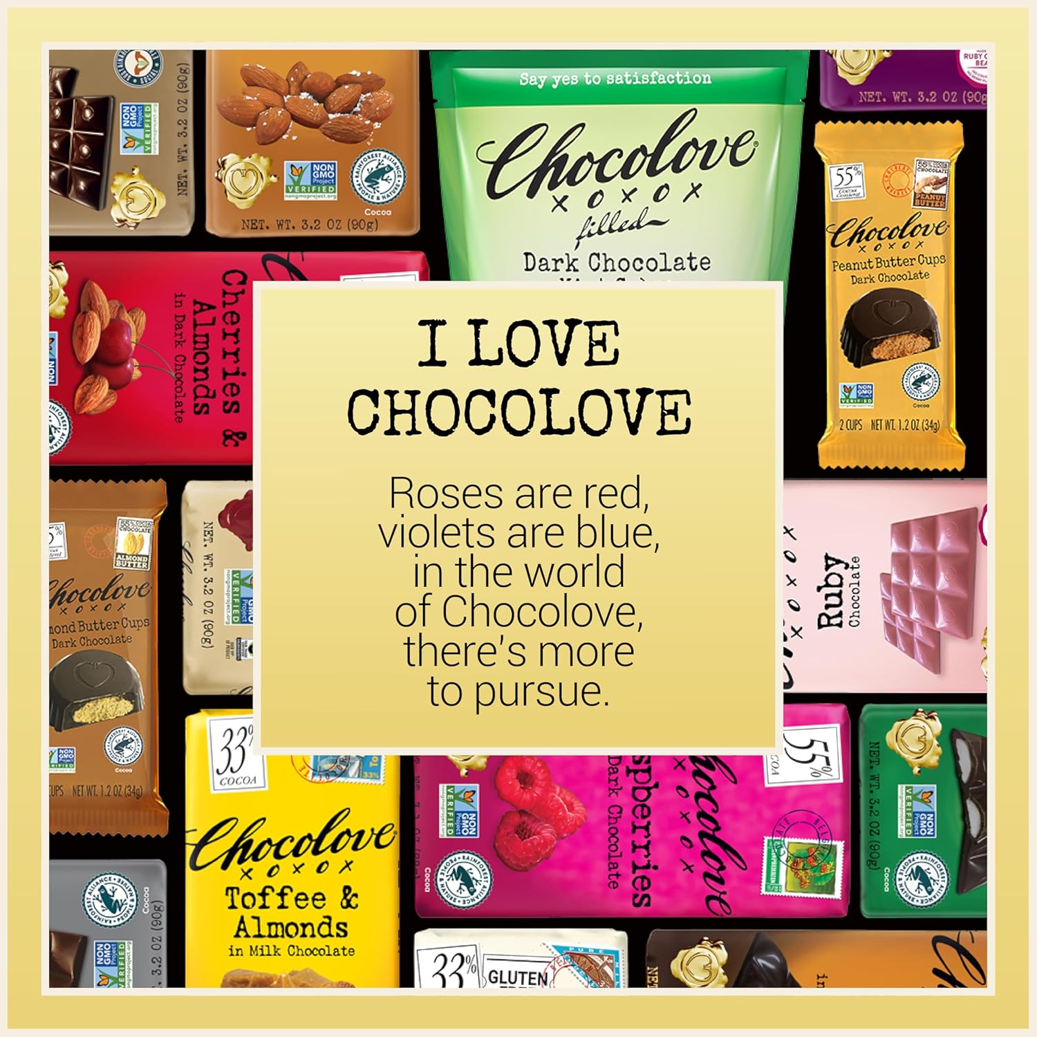 Dark Chocolate Bars 55% Cocoa, 3.2oz, 12 Pack M2800