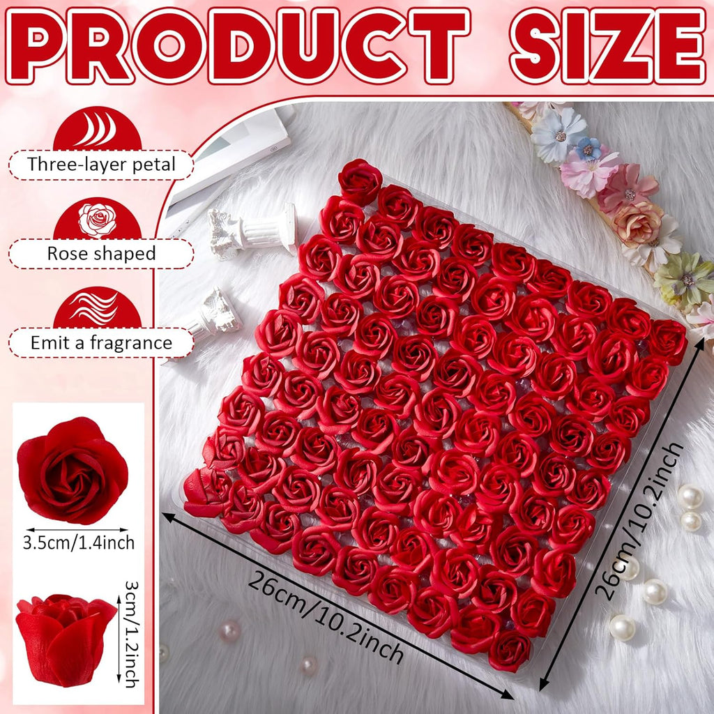 Rose Flower Soap Floral Scented Bath Soap R620