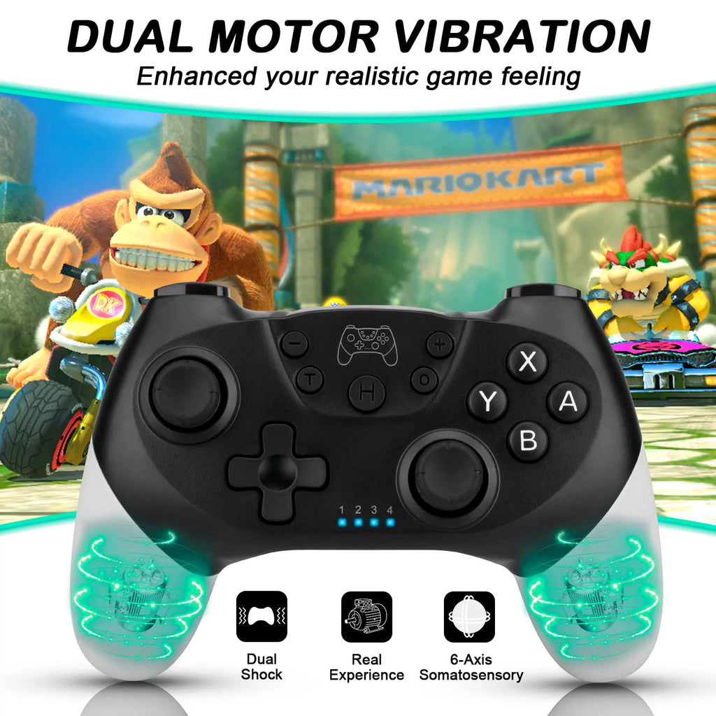 Wireless Controller for Nintendo Switch with Dual Vibration X8125