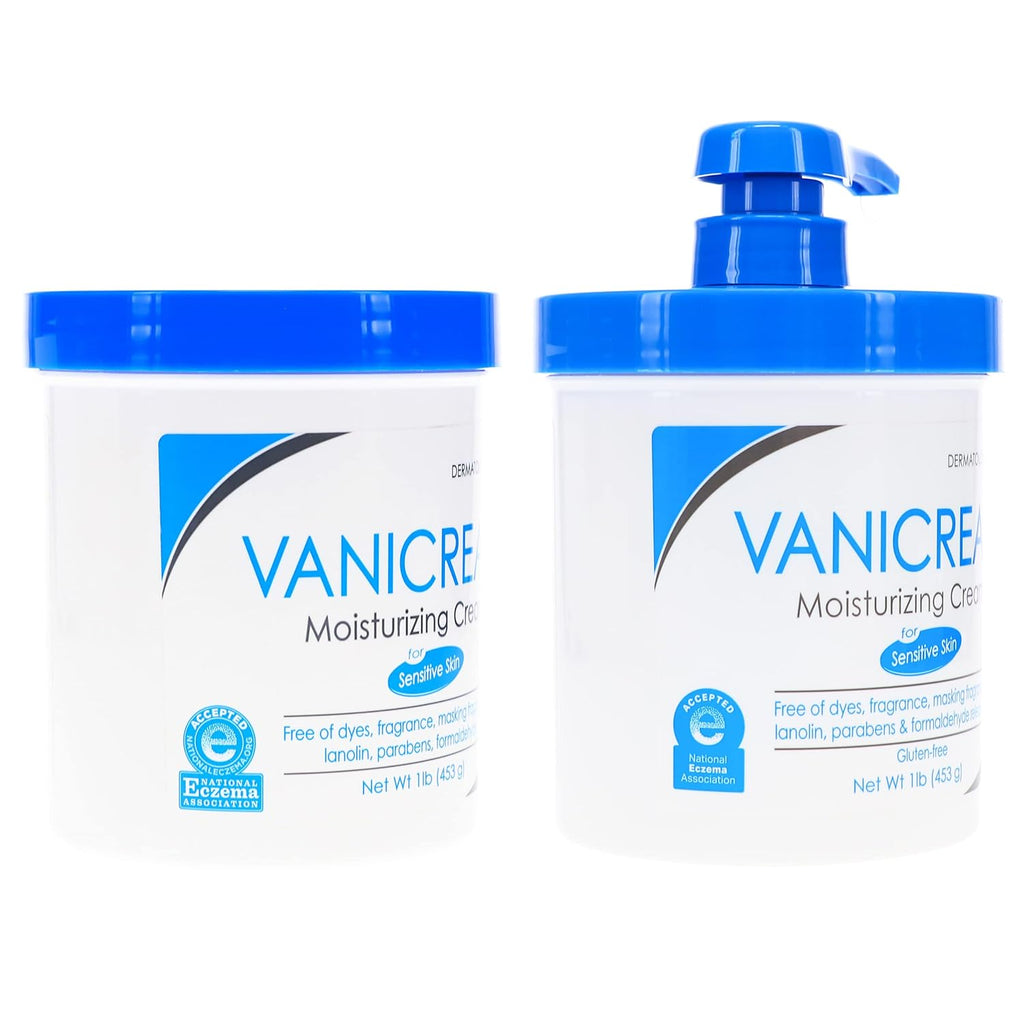 Moisturizing Skin Cream with Pump Dispenser, 1 Pound Each O93287