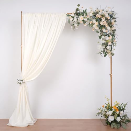 Heavy Duty Pipe and Drape Kit Backdrop Support with Metal Steel Base W796