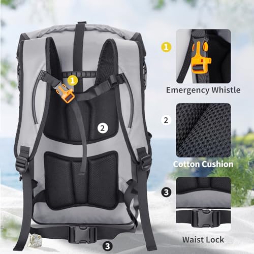 Waterproof Dry Bag Backpack for Kayaking Beach Boating Travel Y97323