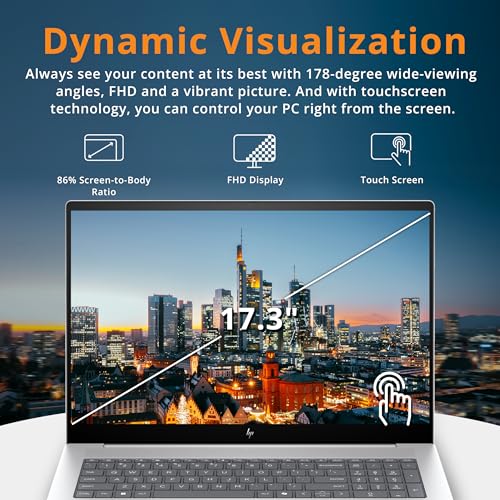 17.3" FHD Touchscreen Laptop, Intel Core i7, 64GB RAM, 1TB SSD M266