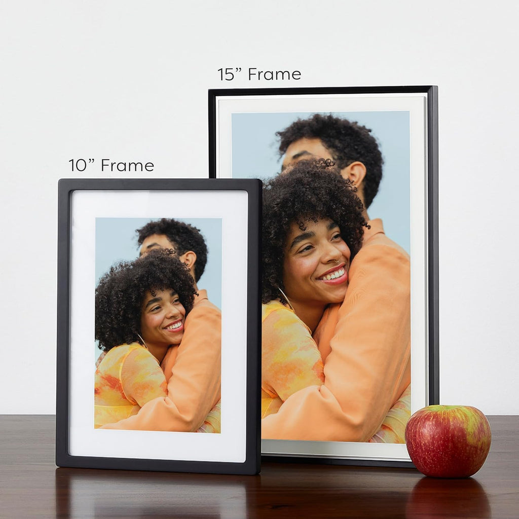 Digital Picture Frame with WiFi and Touch Screen, 15 Inch Black T725