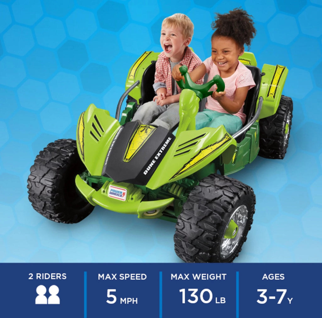 12V Battery-Powered Ride-On Vehicle with Storage Area, Green X41766