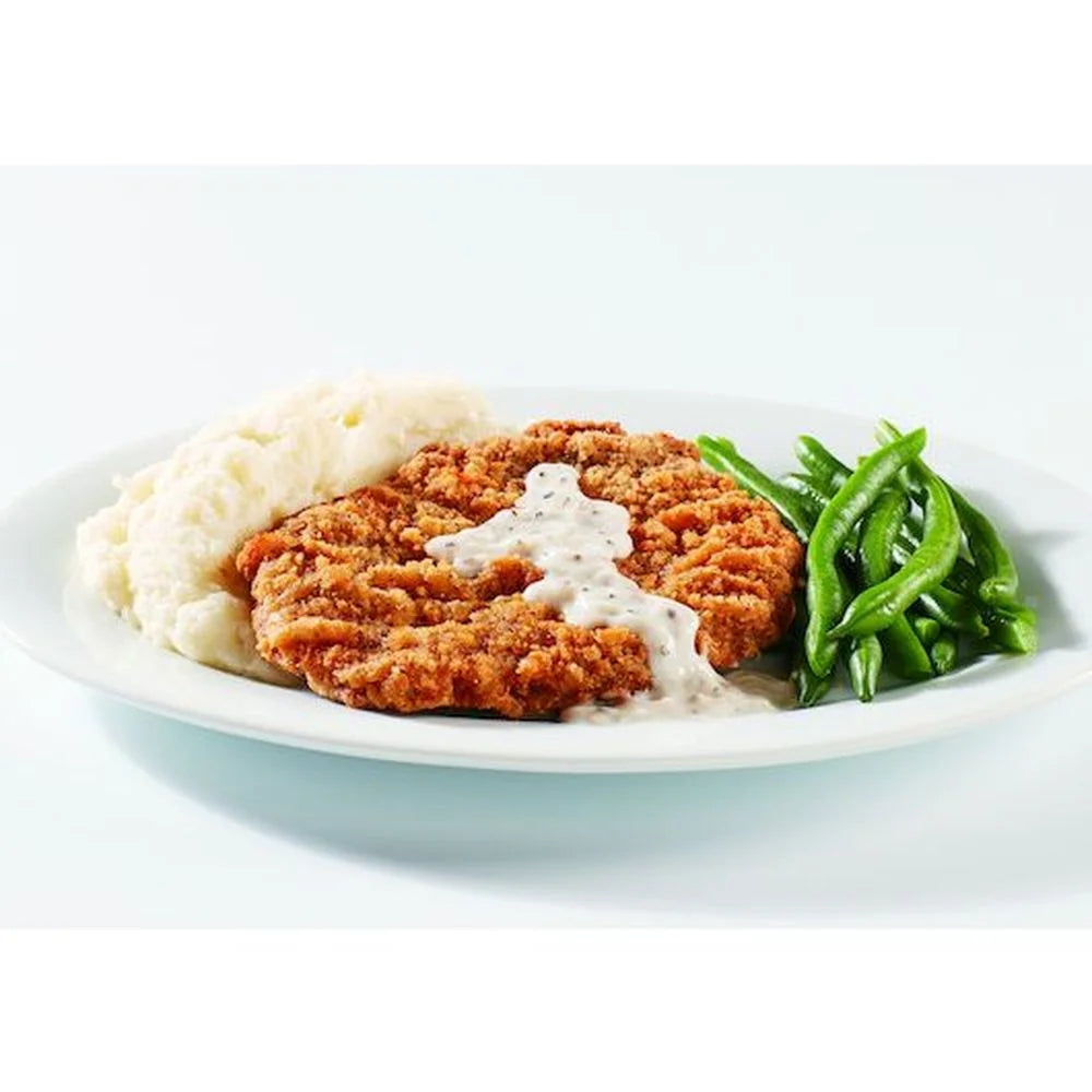 Breaded Beef Steak Patty, 5.33 oz, 30 per case A25255