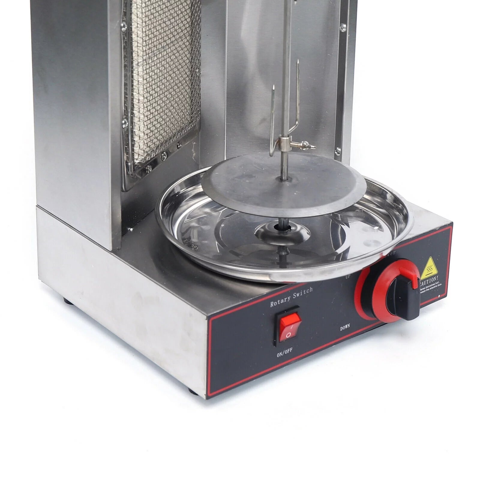 Vertical Gas Grill BBQ Rotisserie Smokeless Broiler W7687