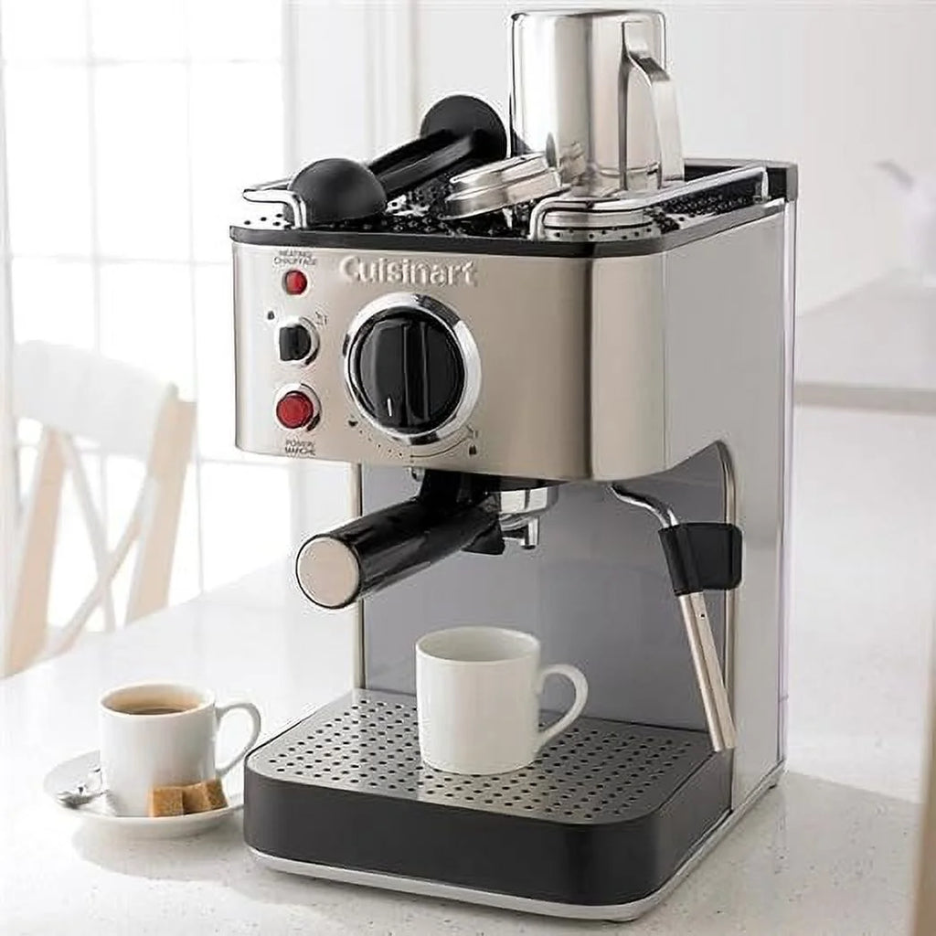 1.66 Quart Espresso Maker Machine, Stainless Steel Z2903