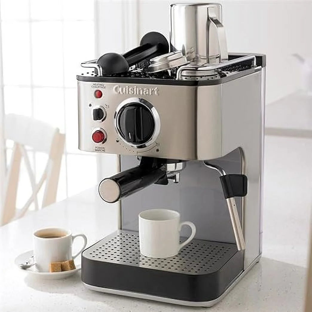 1.66 Quart Espresso Maker Machine, Stainless Steel Z2903