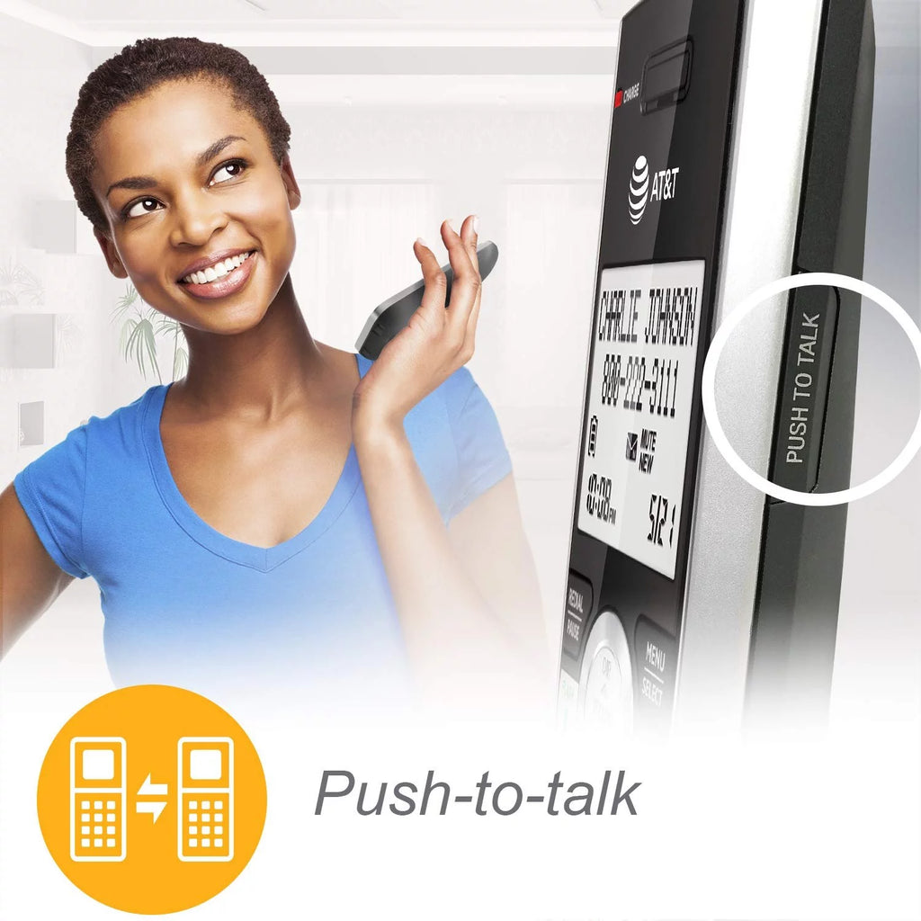 DECT 6.0 Expandable Answering System with 4 Handsets L490727