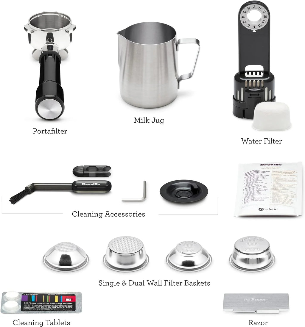 Espresso Machine, 2 Liters, Stainless Steel T171