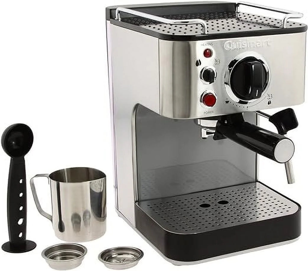 1.66 Quart Espresso Maker Machine, Stainless Steel Z2903