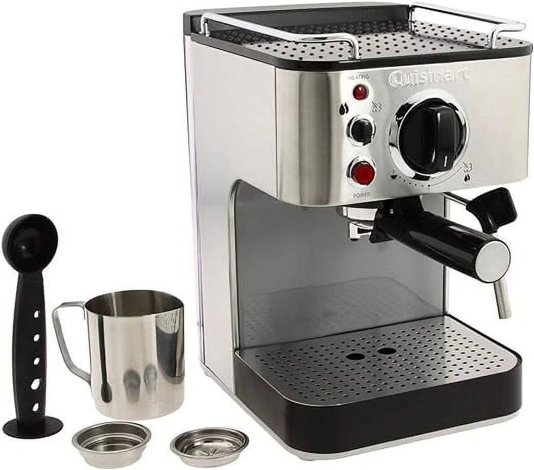 1.66 Quart Espresso Maker Machine, Stainless Steel Z2903