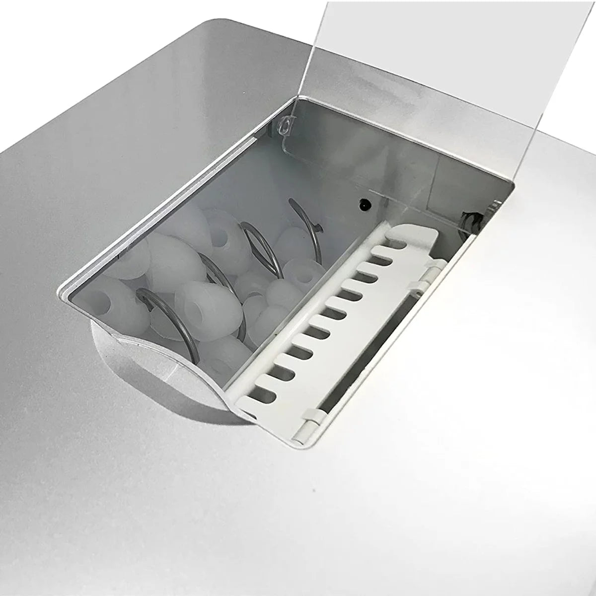 Countertop Ice Maker and Water Dispenser – Silver C913
