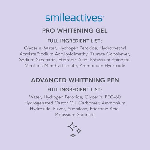 Teeth Whitening Kit with Toothpaste, Gel, and Whitening Pen M320