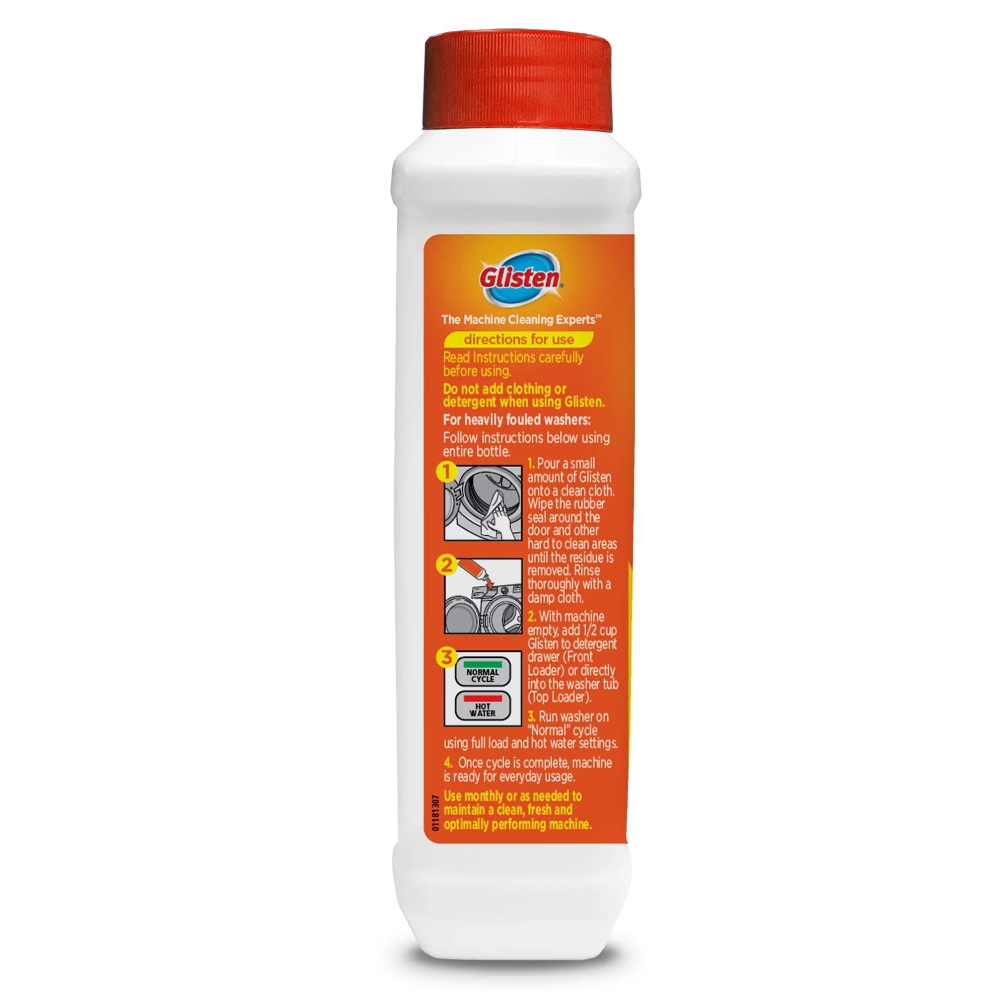Washing Machine Cleaner and Deodorizer, 8 Bottles L569635